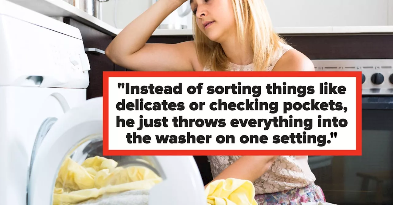 Woman Wonders if She's the A-Hole for Asking Husband to Stop Helping Around the House