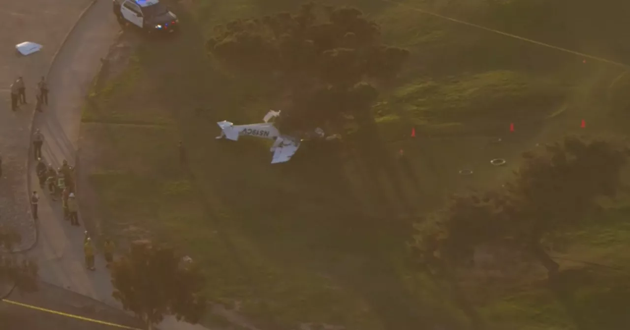 Investigation underway after small plane crashes on Carson golf course