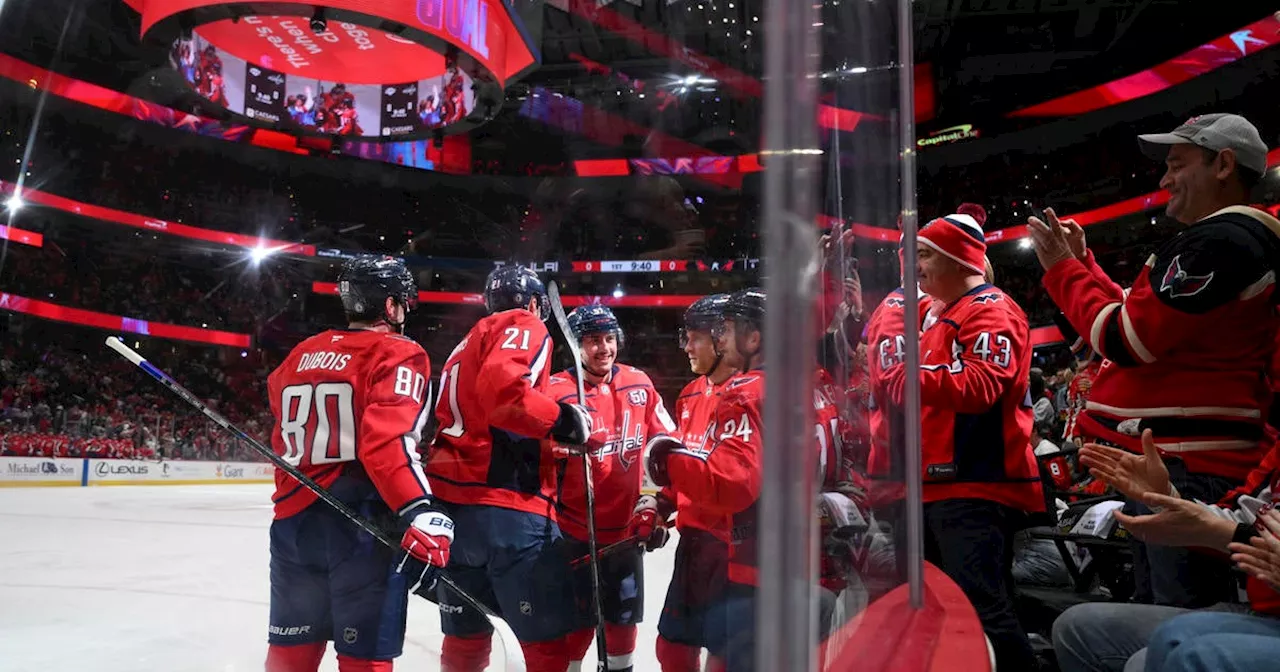 Protas and Dubois help power the Capitals past the Kings 3-1