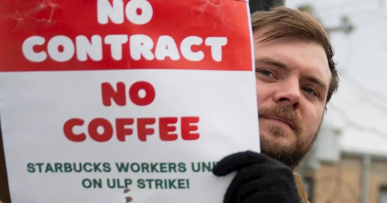 Starbucks Workers Expand Strikes Over Contract Dispute