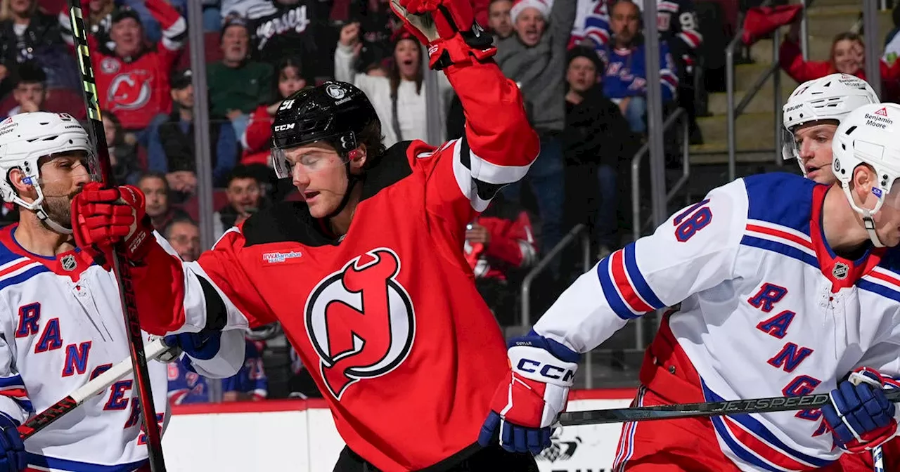 Hughes, Markstrom Lead Devils Past Rangers