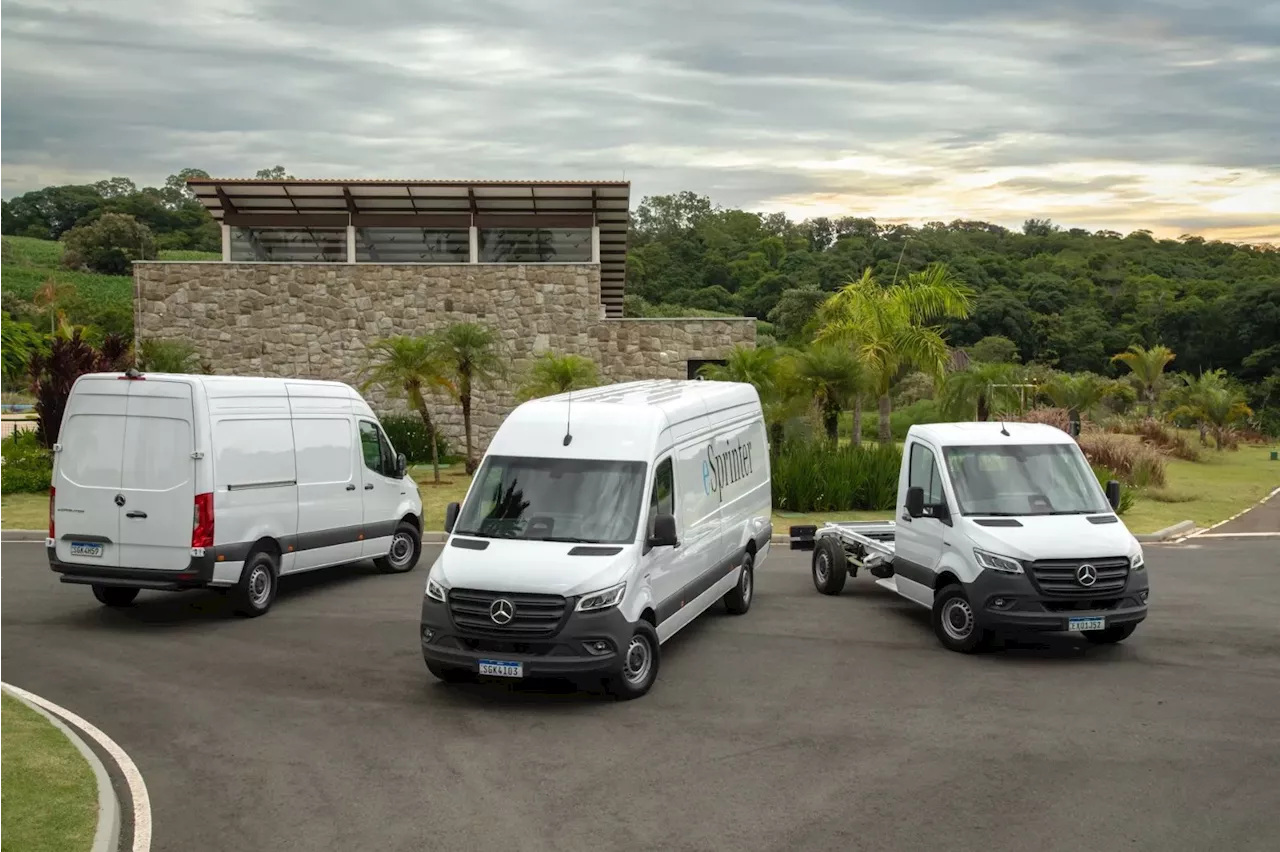 Mercedes-Benz Lança Primeira Van Elétrica no Brasil