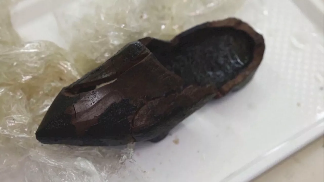 500-Year-Old Wooden Shoe Unearthed in Dutch City