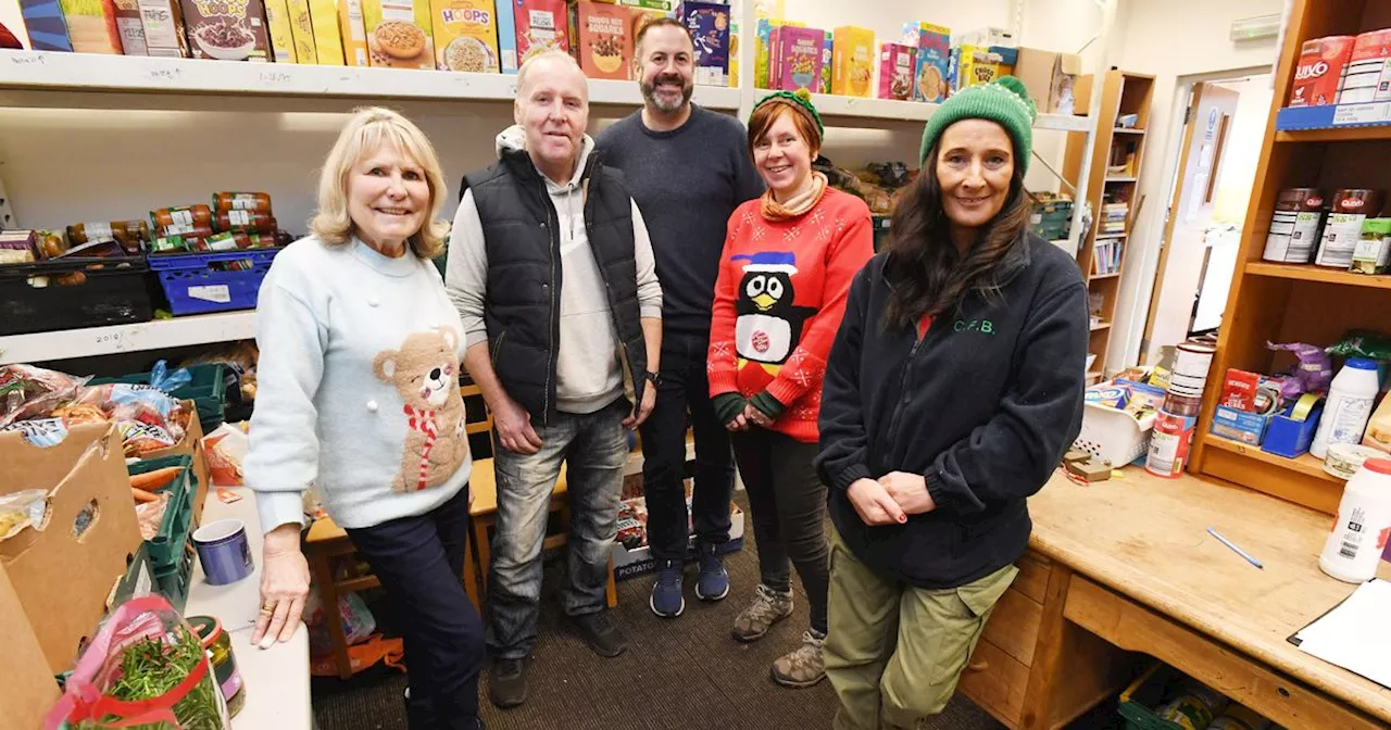 Foodbank thanks people and businesses for help during 'busiest time of the year'