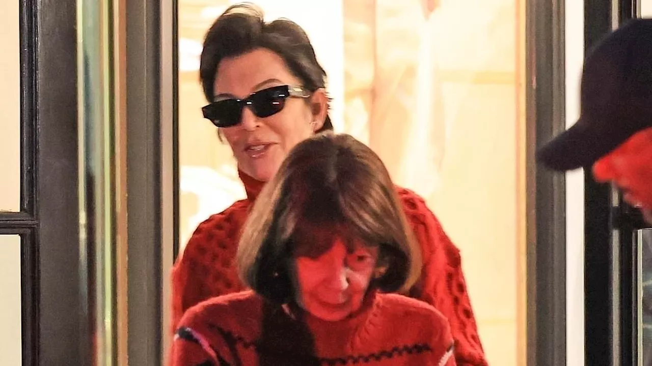 Kris Jenner and mom Mary Jo, 90, get into the holiday spirit as they go Christmas shopping in...