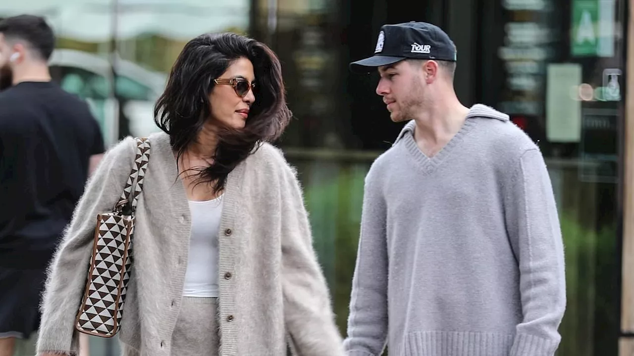 Nick Jonas and Priyanka Chopra Do Holiday Shopping with Daughter Malti