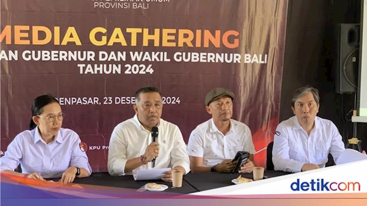 Anggaran Pilkada 2024 KPU Bali Cuma Dipakai 50%, Klaim Penggunaan Efektif