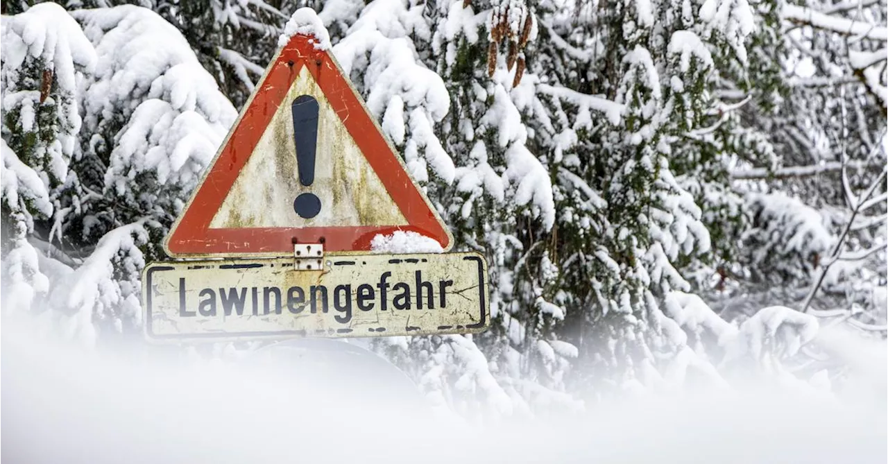 Hohe Lawinengefahr im Lechquellengebirge und den Alpen