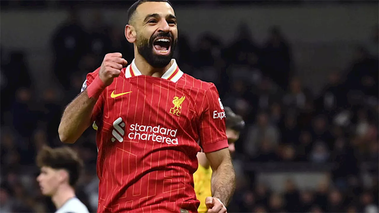 Salah stars as rampant Liverpool hit Spurs for six