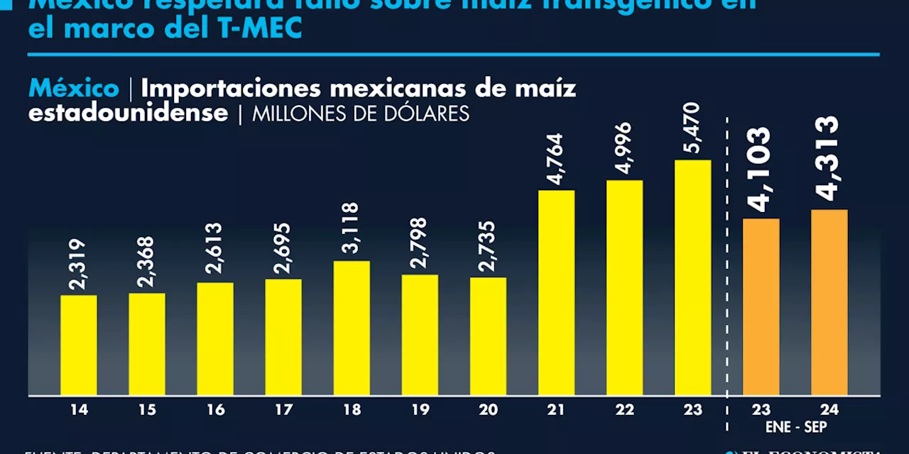 México acatará fallo de panel sobre maíz