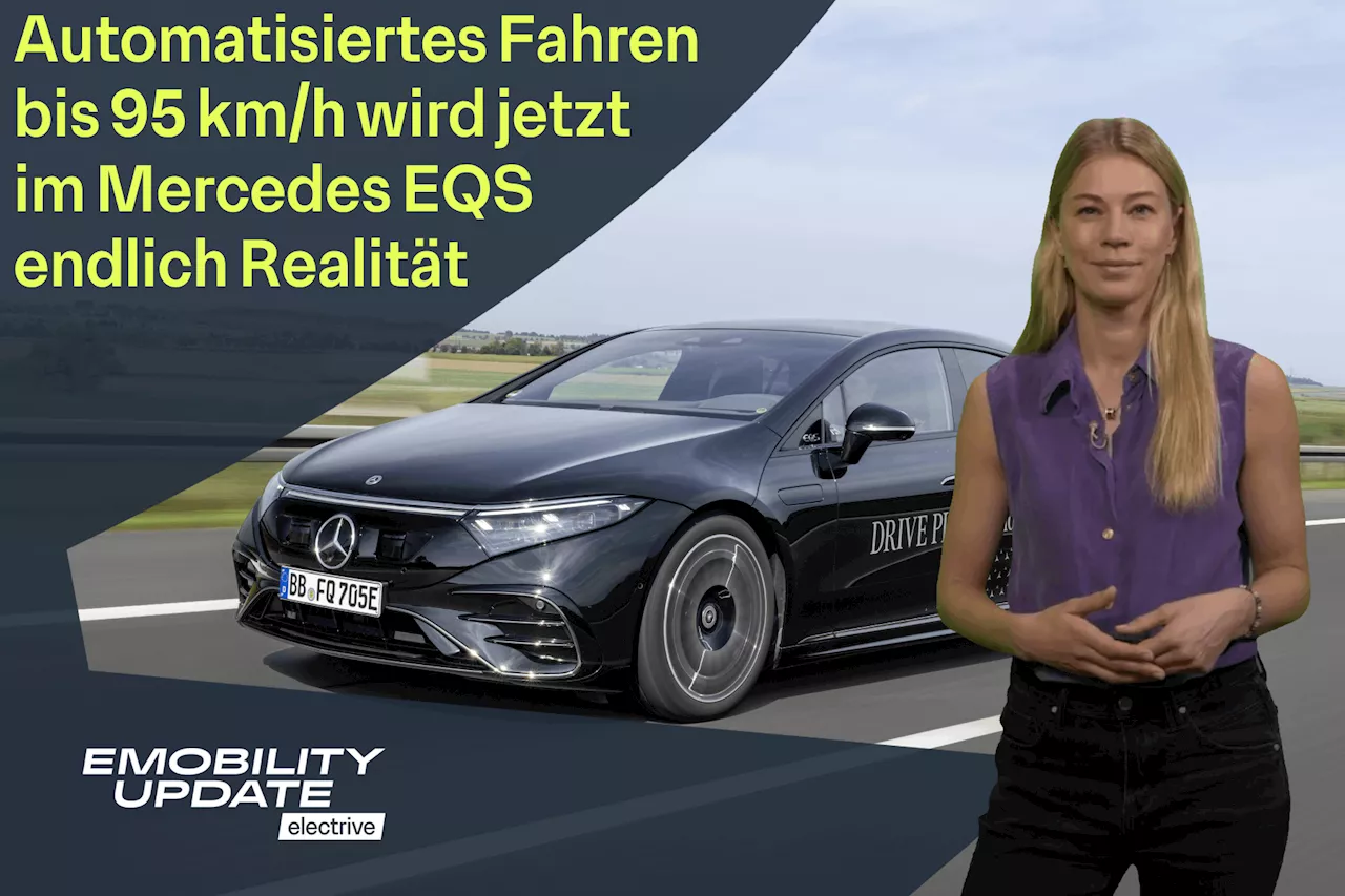 Mercedes-Benz Drive Pilot: Autopilot auf der Autobahn bis Tempo 95