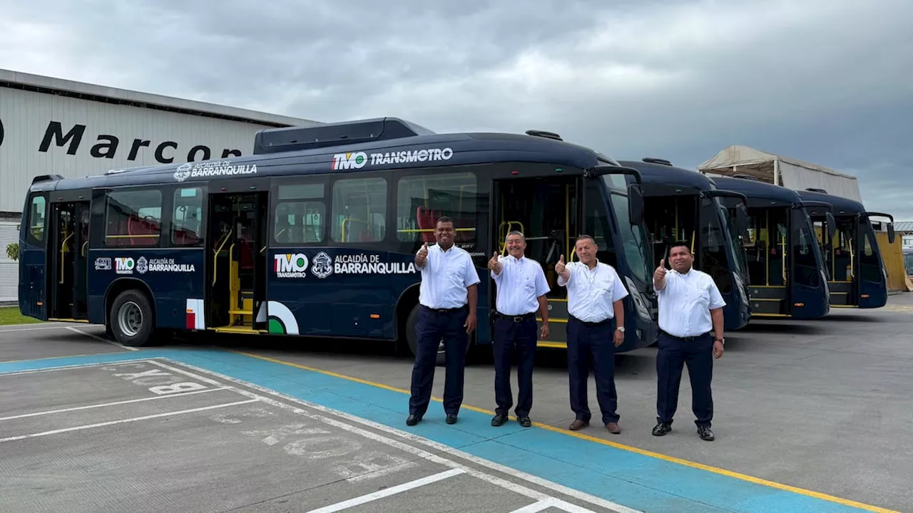 Barranquilla espera la llegada de nuevos buses para el Transmetro