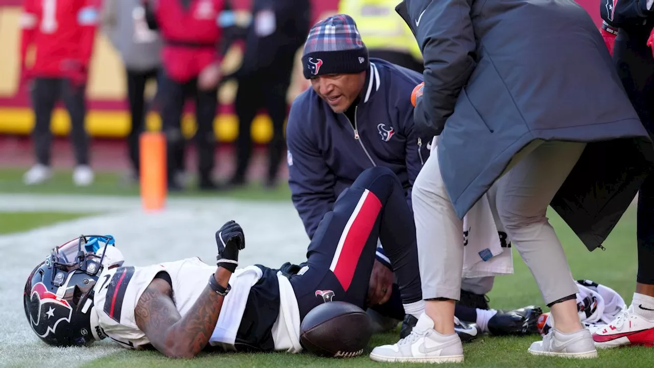 Texans Receiver Tank Dell Suffers Another Major Leg Injury