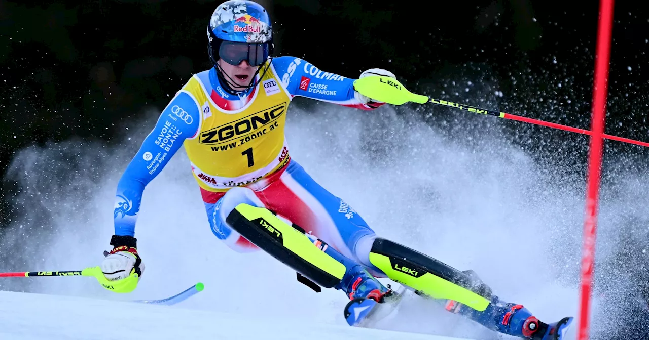 1re manche du slalom : Clément Noël solide 3e pour son retour, Steven Amiez juste derrrière lui