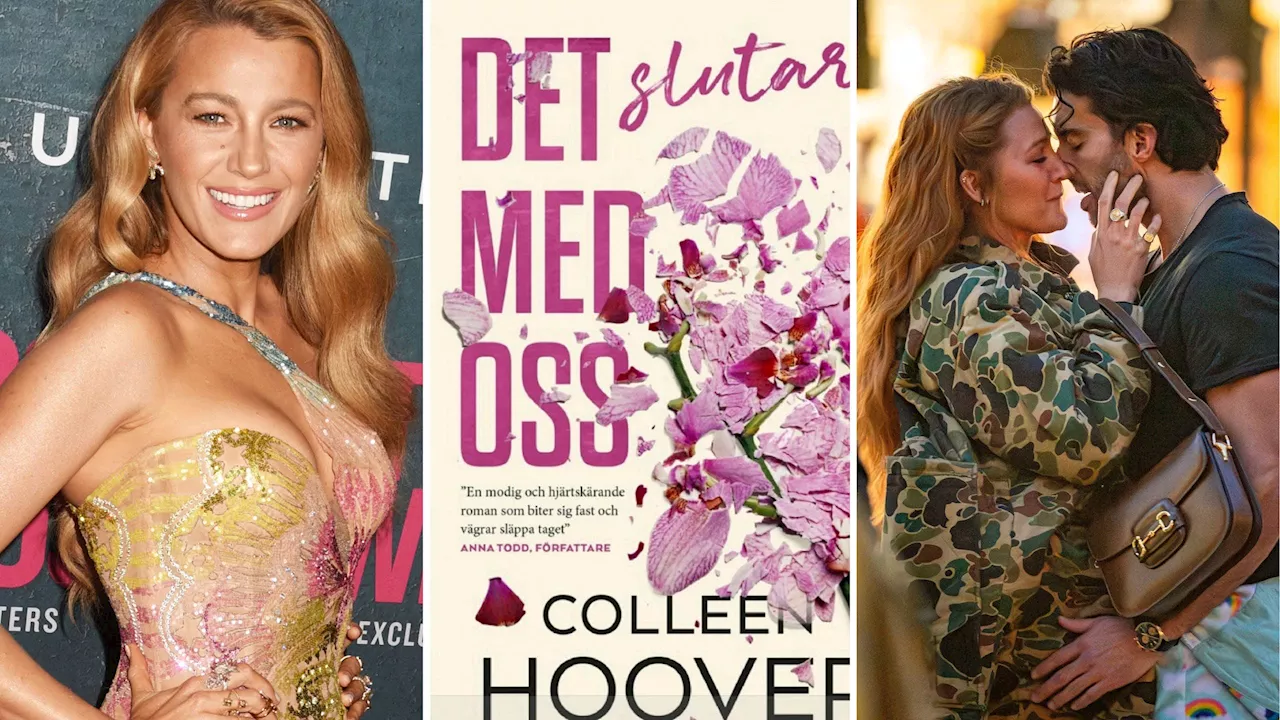 Blake Lively stöttas av Colleen Hoover