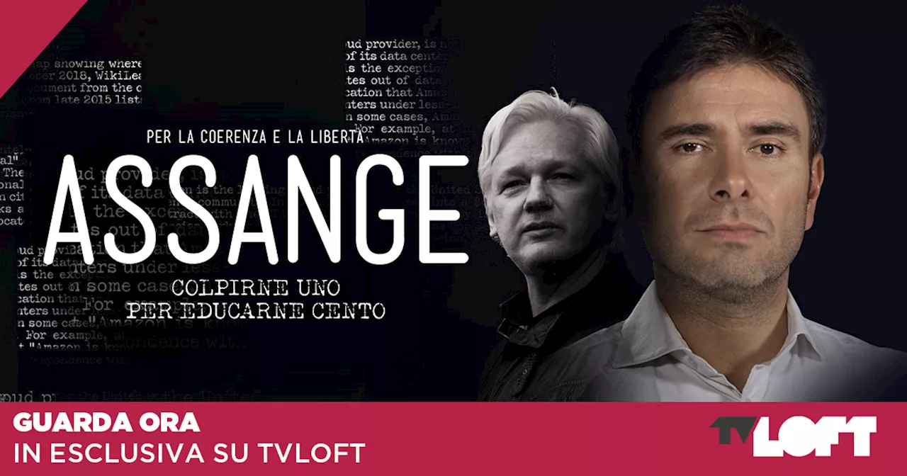 Di Battista su TvLoft con 'Assange. Colpirne uno per educarne cento'