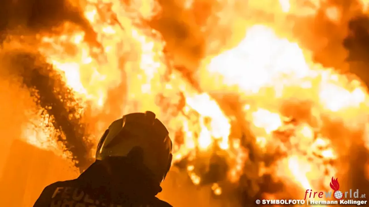 Brand in Wolfsbach: Stall in Bayreuth zerstört