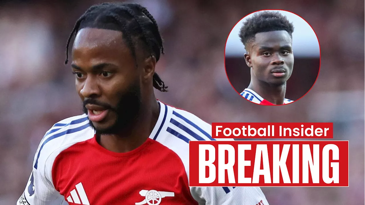 Raheem Sterling announcement confirmed at Arsenal after Bukayo Saka news