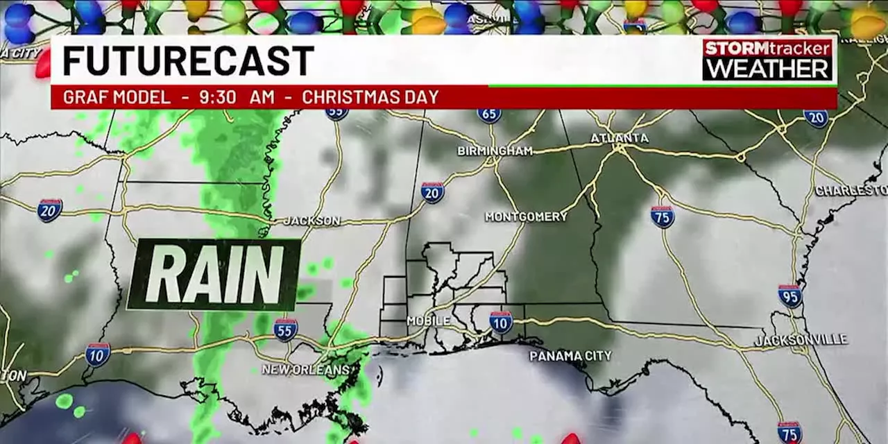 Christmas Forecast: Chilly Start, Sunny Christmas Eve, Rain on Christmas Day