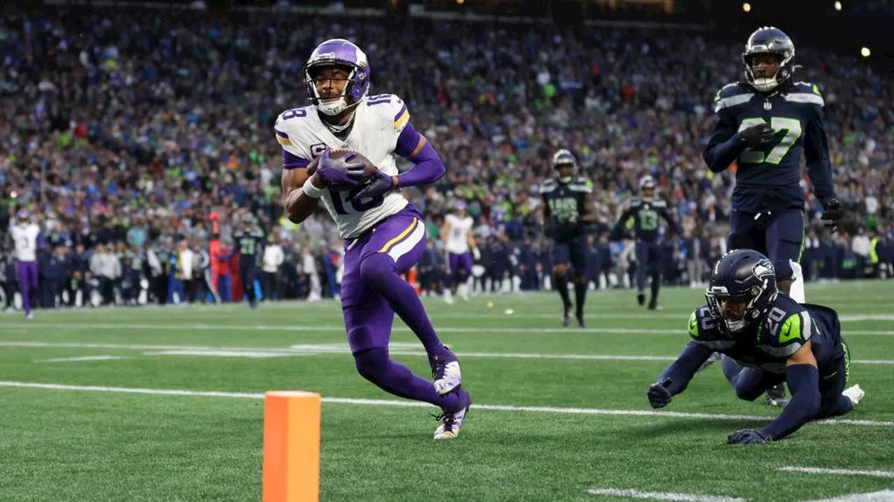 Late Justin Jefferson touchdown sinks Seattle Seahawks in 27-24 loss to Vikings