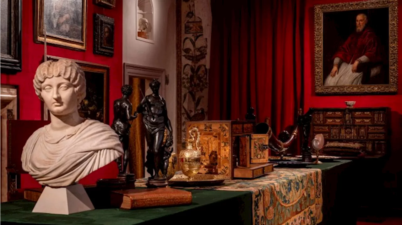 A Cabinet of Wonders at Palazzo Grimani, Venice — where narwhal tusks sit alongside old masters