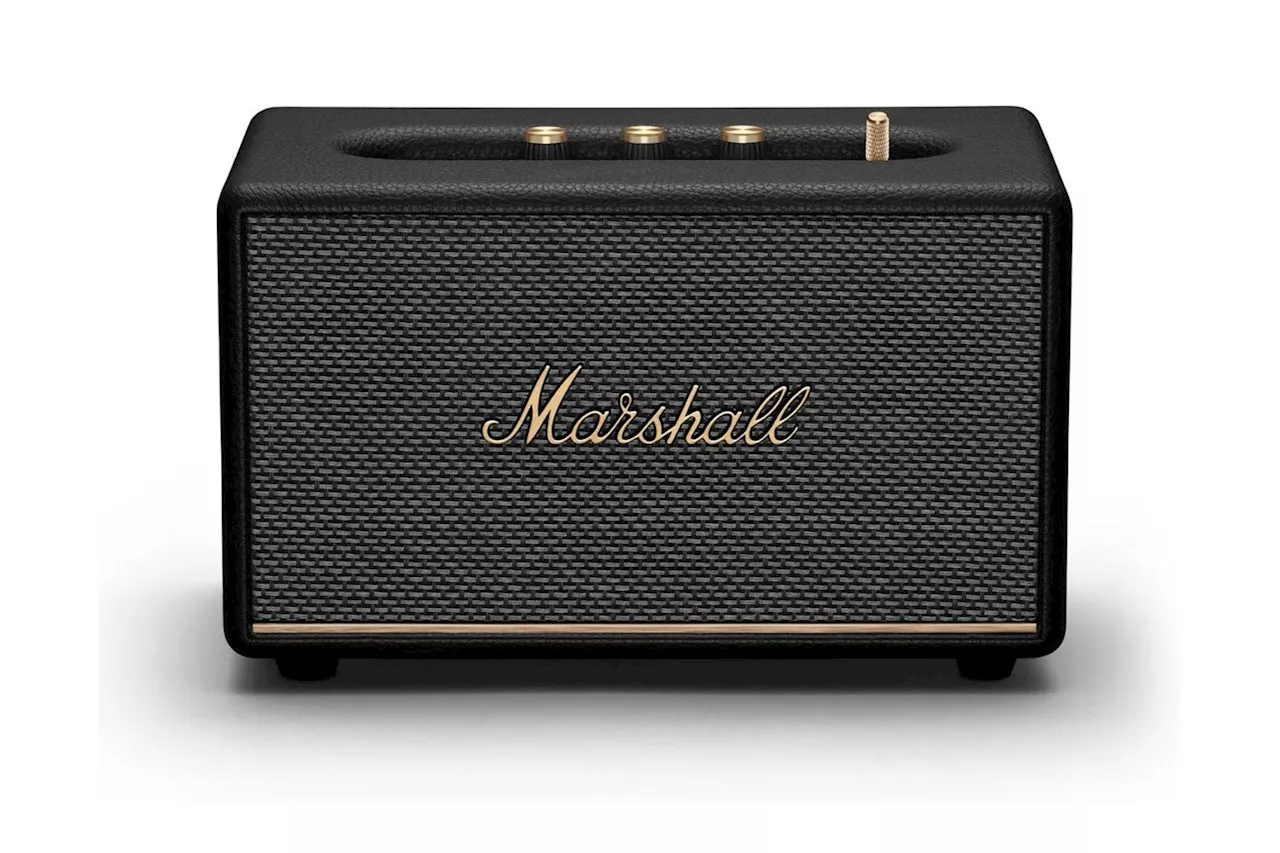 Marshall Acton III Bluetooth Speaker Delivers Iconic Rock Sound in a Portable Package