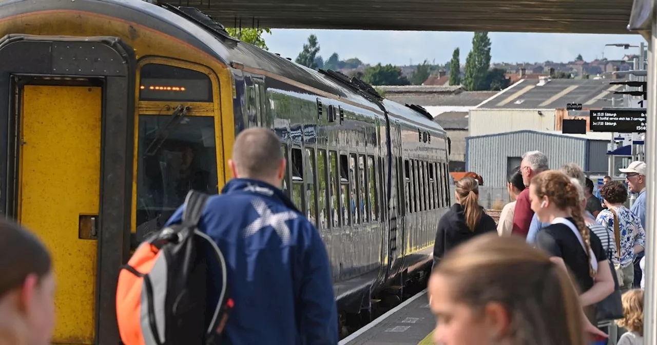 Lanarkshire ScotRail train 'vandalised' causing chaos for Christmas shoppers