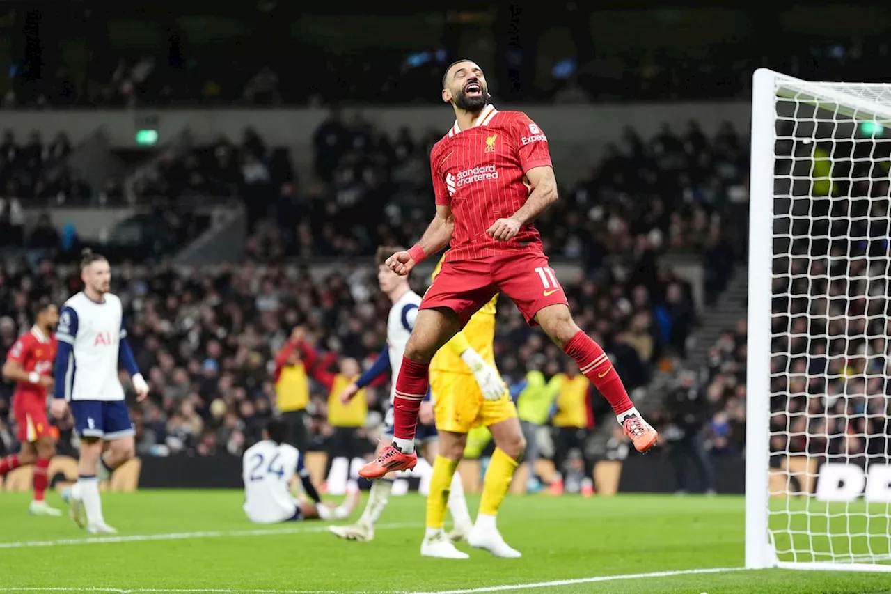 Liverpool routs Spurs 6-3 to take four-point lead into Christmas in Premier League; Man United humbled