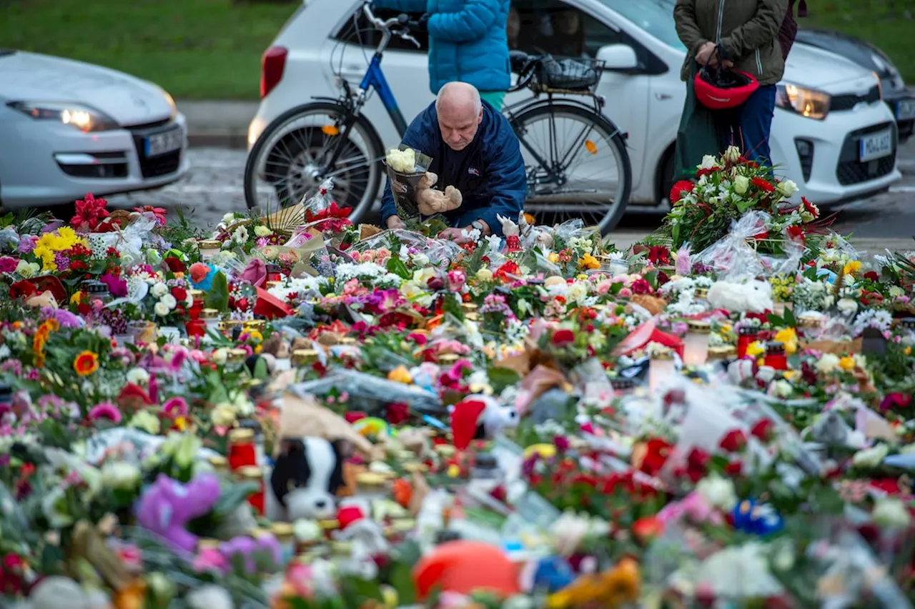 Mourners Grieve in Magdeburg After Christmas Market Attack