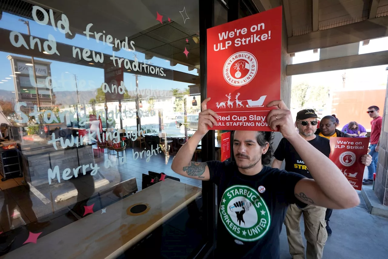 Starbucks Workers Strike Nationwide Over Contract Dispute