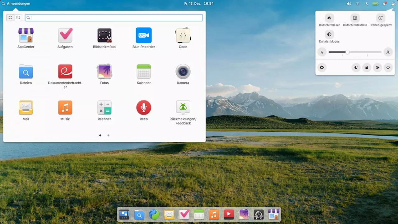 Linux-Distribution elementary OS 8.0 im Test: Wayland und mehr Barrierefreiheit