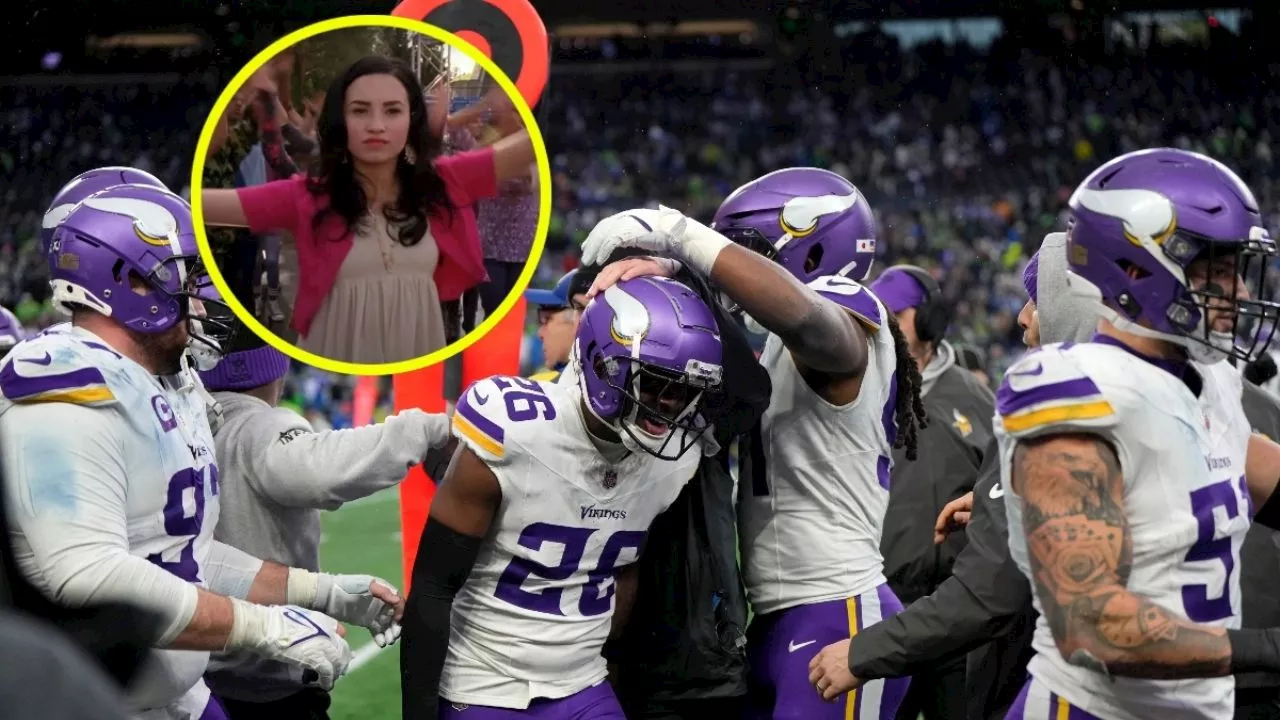 Jugadores de Minnesota Vikings celebran al estilo de la película Camp Rock