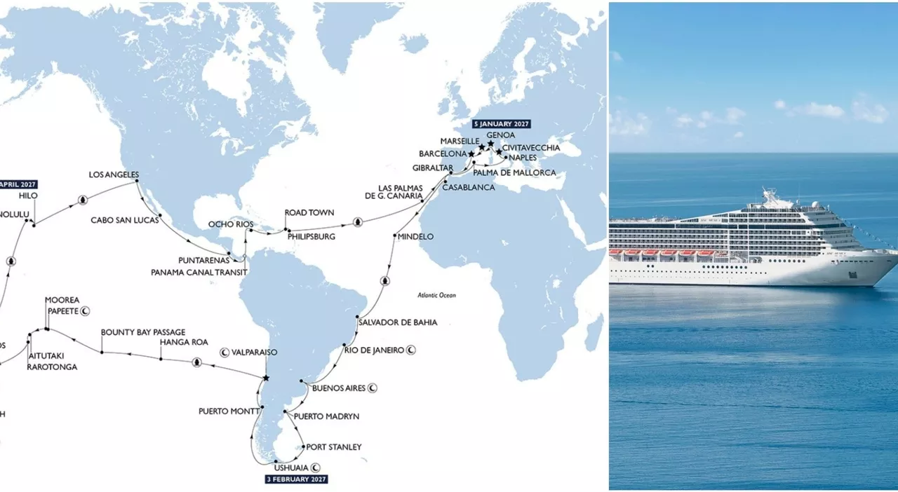 MSC World Cruise 2027: Un Nuovo Itinerario Emozionante