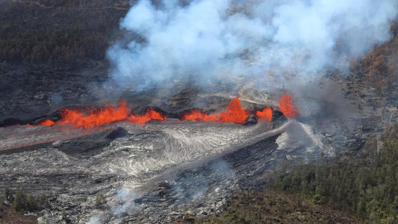 Volcán Kilauea en Hawái entra en erupción