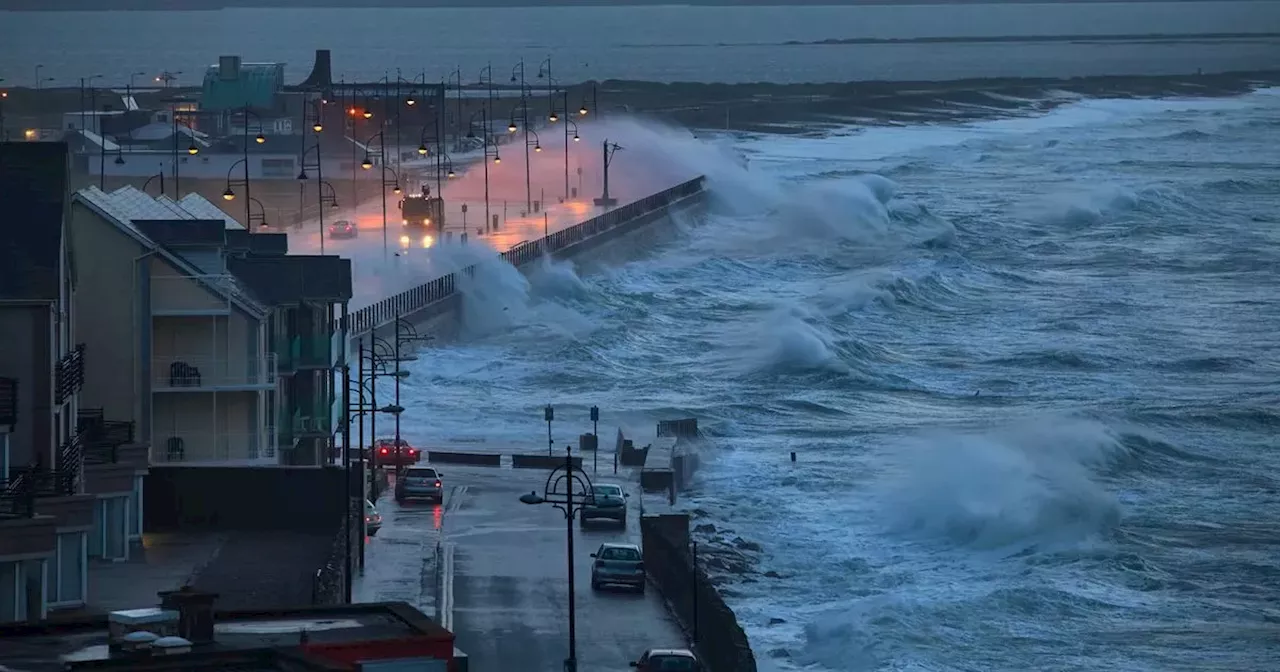 Status Orange Storm Warning Issued for Irish Coastal Waters