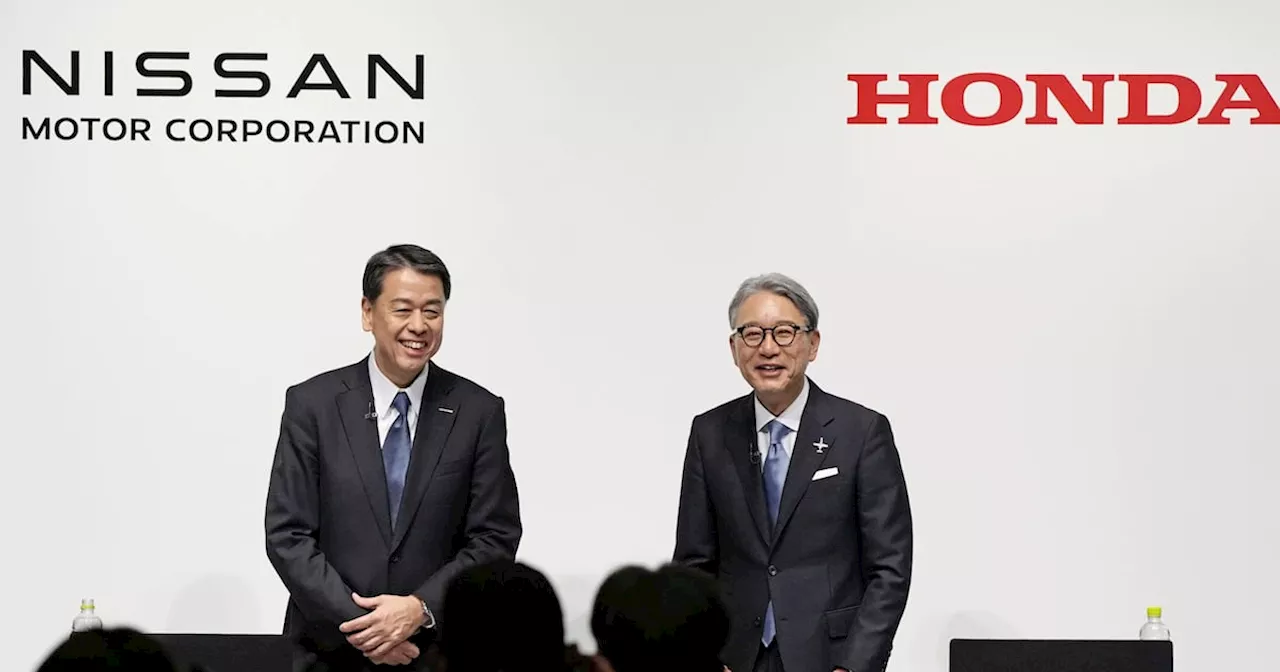 Japanese car giants Honda and Nissan announce merger plans