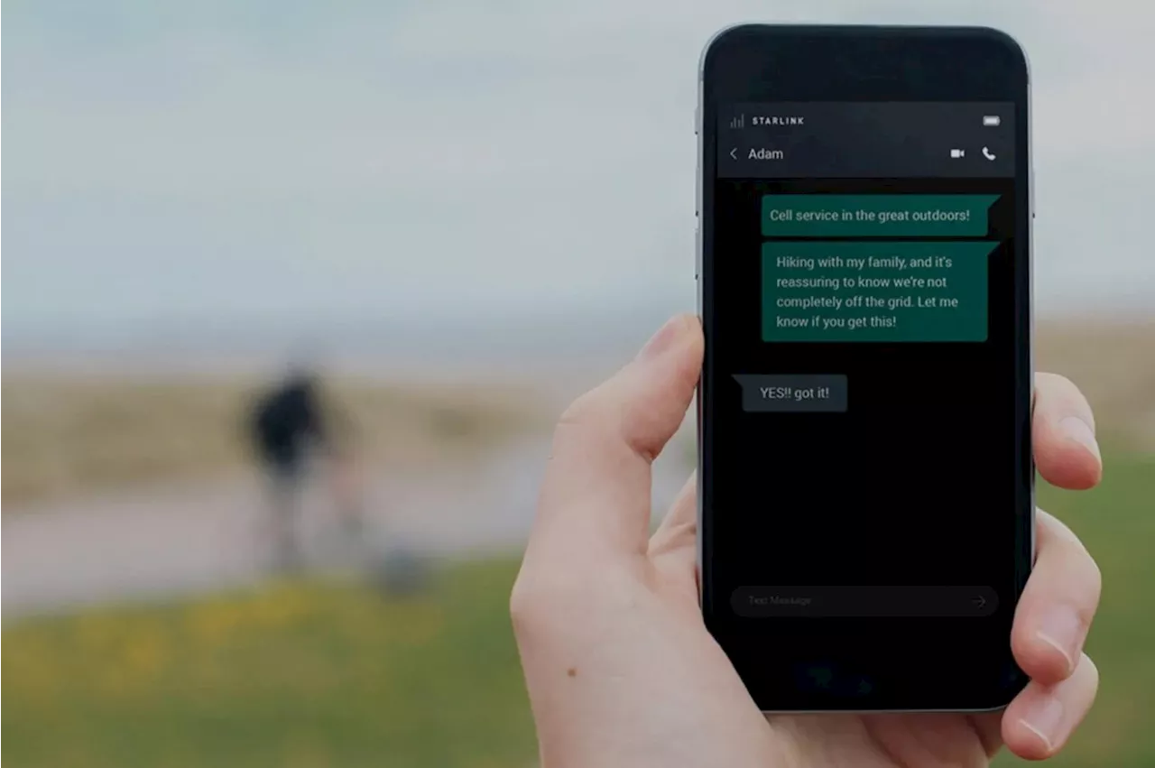 Starlink : bientôt des messages texte partout, même sans réseau