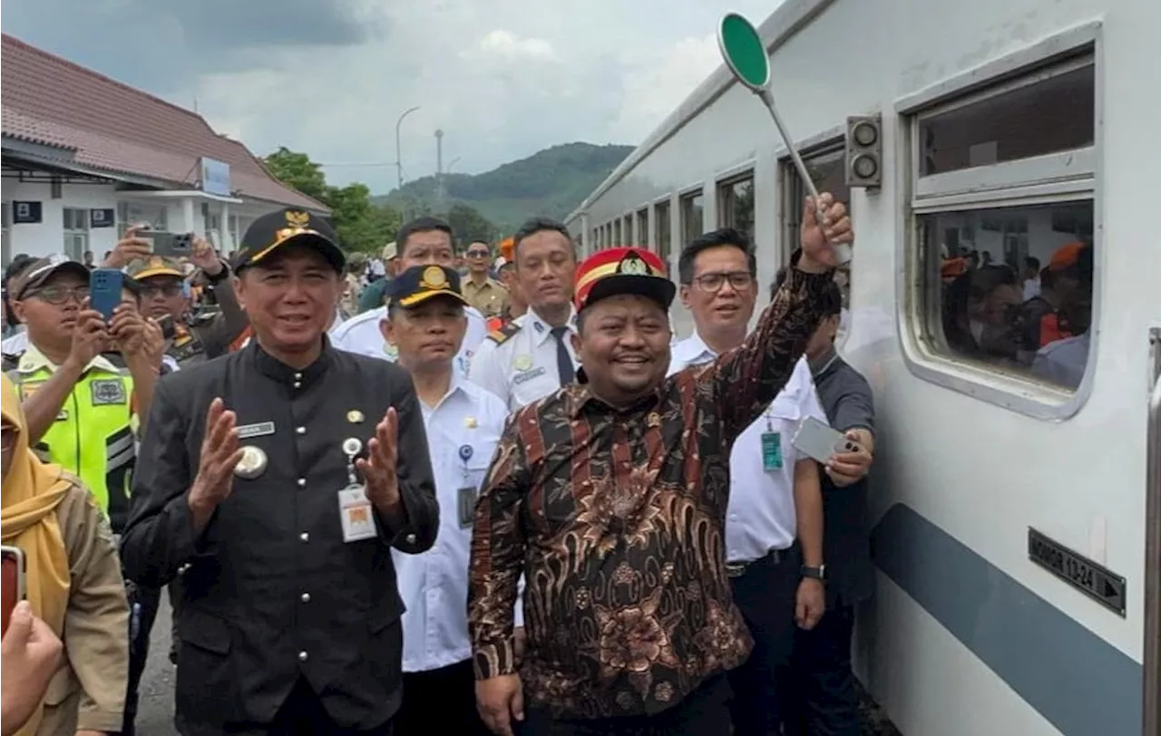 Stasiun Kebasen Banyumas Resmi Dioperasikan Kembali