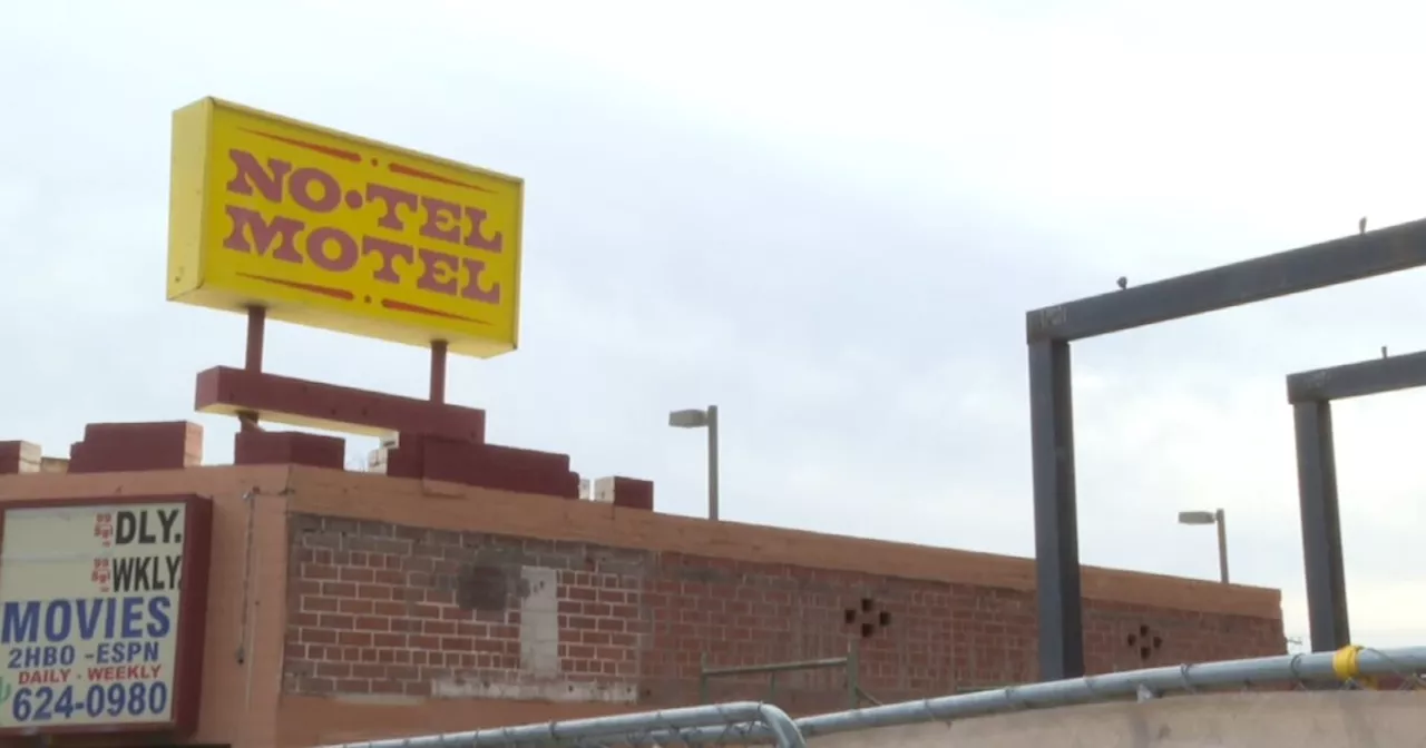 Iconic No-Tel Motel sign brazenly stolen late last week