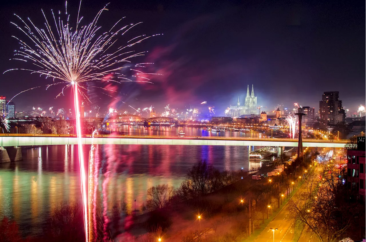 Beste Aussichtspunkte auf das Kölner Silvesterfeuerwerk