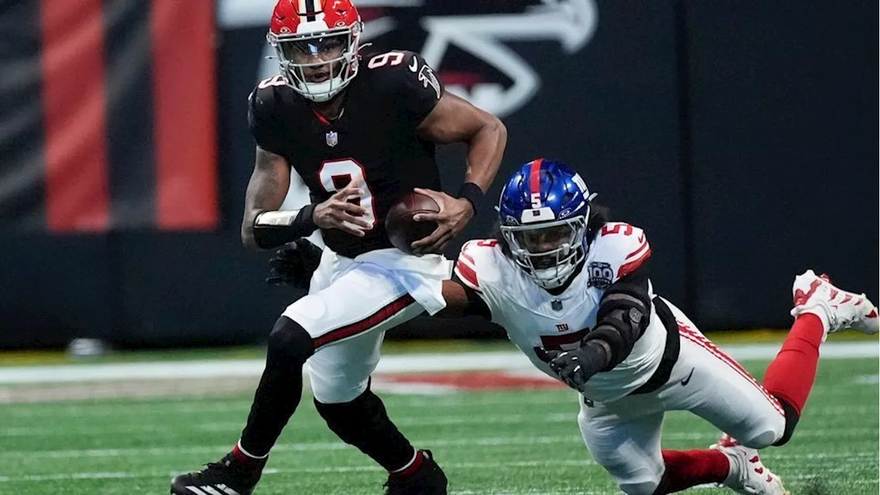 Former UW star Penix dominates NY Giants, guides Falcons to commanding 34-7 victory