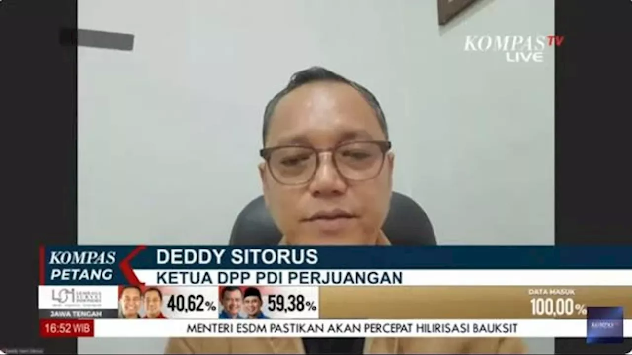 Deddy Sitorus Tegaskan PPN 12 Persen Bukan Inisiatif PDIP tapi Pemerintah Era Jokowi