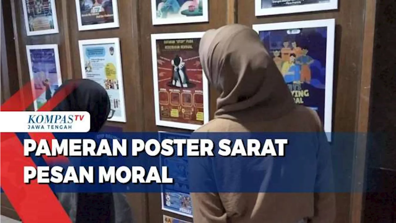 Pameran Poster Sarat Pesan Moral