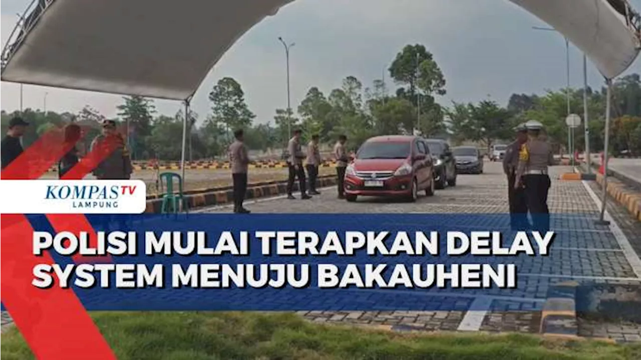 Polisi Mulai Terapkan Delay System Menuju Pelabuhan Bakauheni