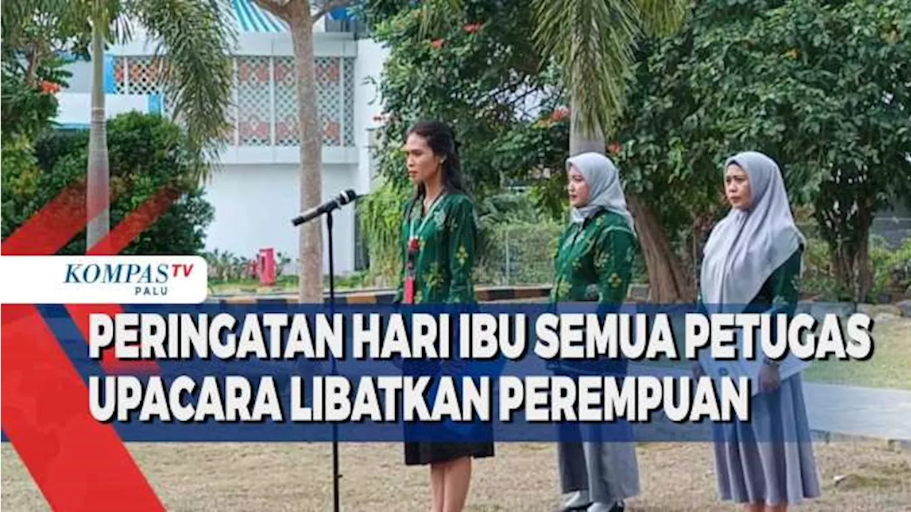 Upacara di Bandara Palu di Pimpin Perempuan, Peringatan Hari Ibu