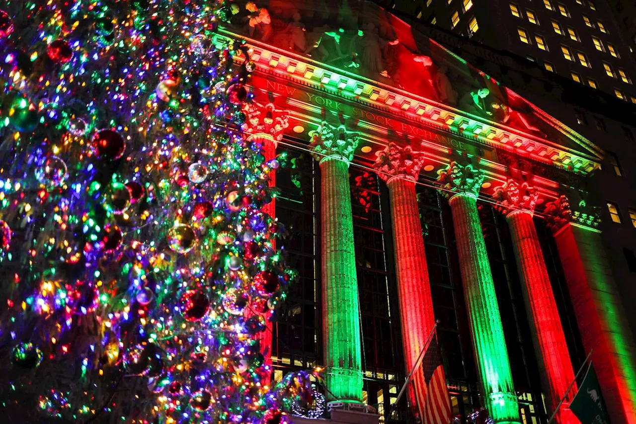 La Bourse de New York Baisse avant Noël