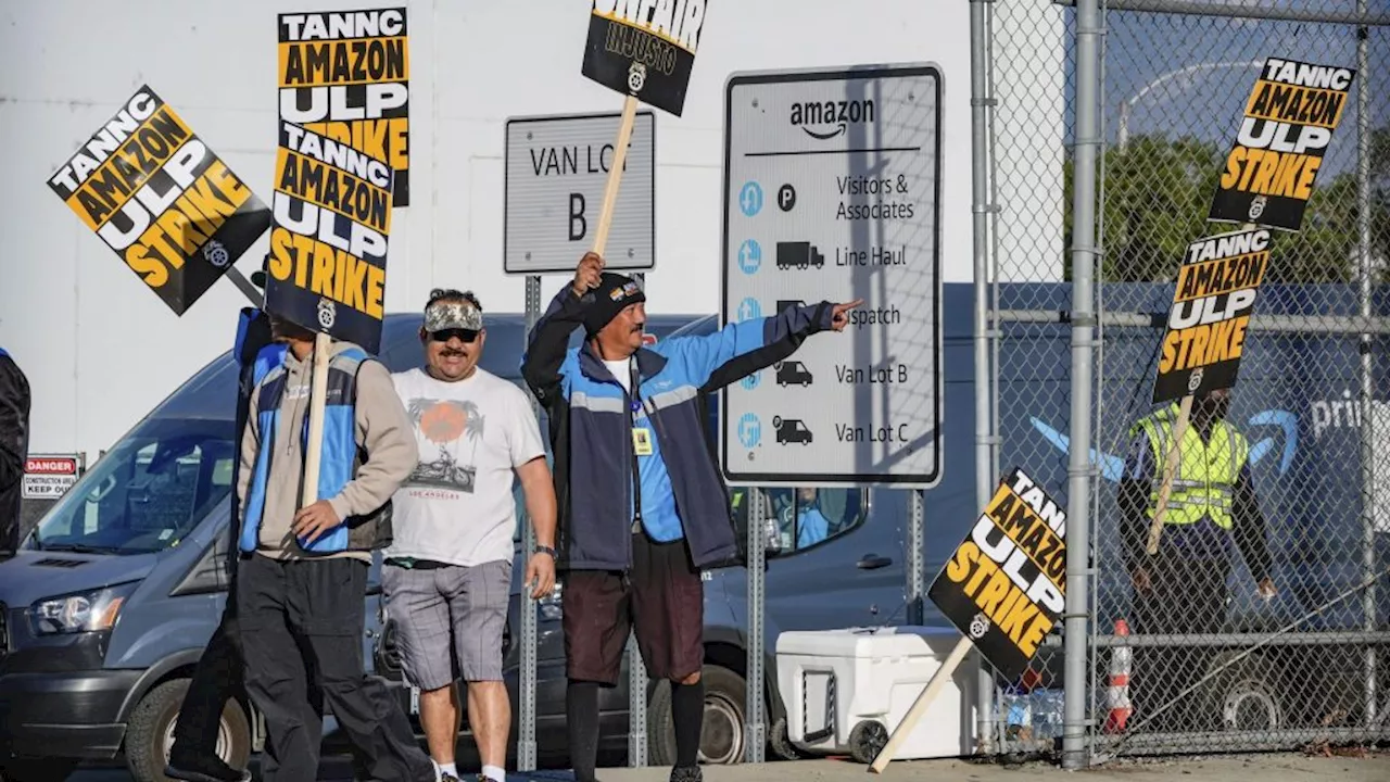 Amazon Workers Strike in California, Joining National Walkout