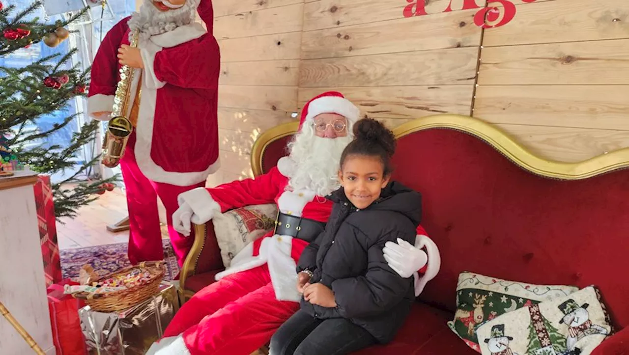 Le Père Noël d'Agen ravit les enfants chaque week-end