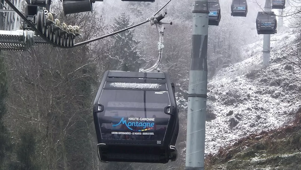 Luchon se pare de blanc pour les fêtes de Noël