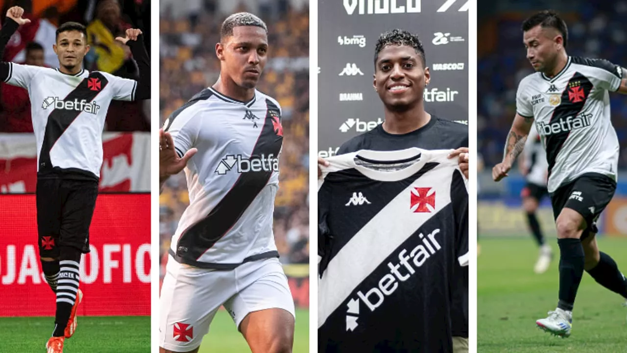Pontas do Vasco: ausências marcaram caos no final do ano